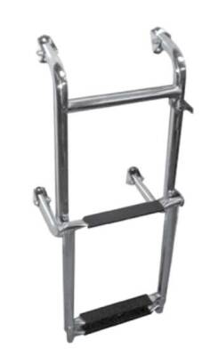 KROM MERDİVEN 2+2 KATLANIR TELESKOPİK - 