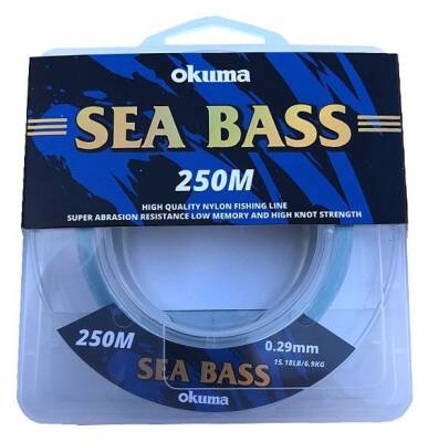 Okuma Sea Bass Nylon Moss Green Color 250M Olta Misinasi - Okuma