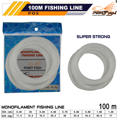 Portfish Poşet Misine 100mt - PORTFİSH