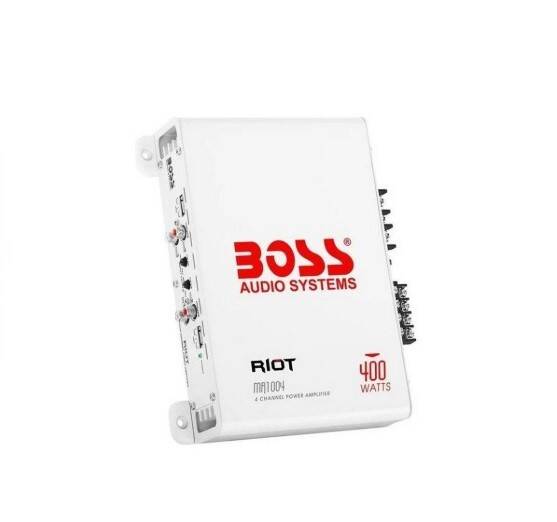 BOSS Audio MR1004 400W 4 Kanal AB Amplifikatör Amfi - 1