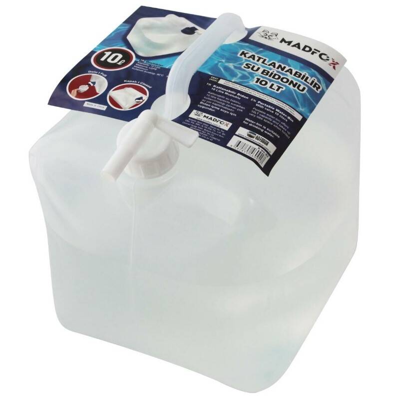 Madfox Katlanır Su Bidonu 10 Lt - 1