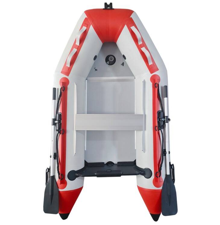 REMIXON 2.30M*132CM 0.90MM AHŞAP TABAN ŞİŞME BOT (RED GREY) - 1