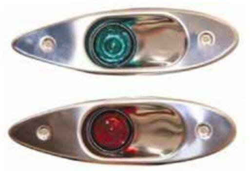 GÖMME SEYİR FENERİ KROM 316 12V LED - 1