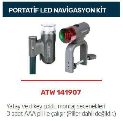 ATTWOOD Portatif led Navigasyon kit - Attwood