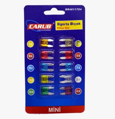 BIÇAK SİGORTA SETİ 10LU - 