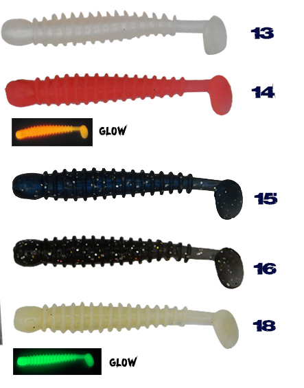 Cultiva 82906 Ring Kick Tail 5 cm Lrf Silikonu - 1