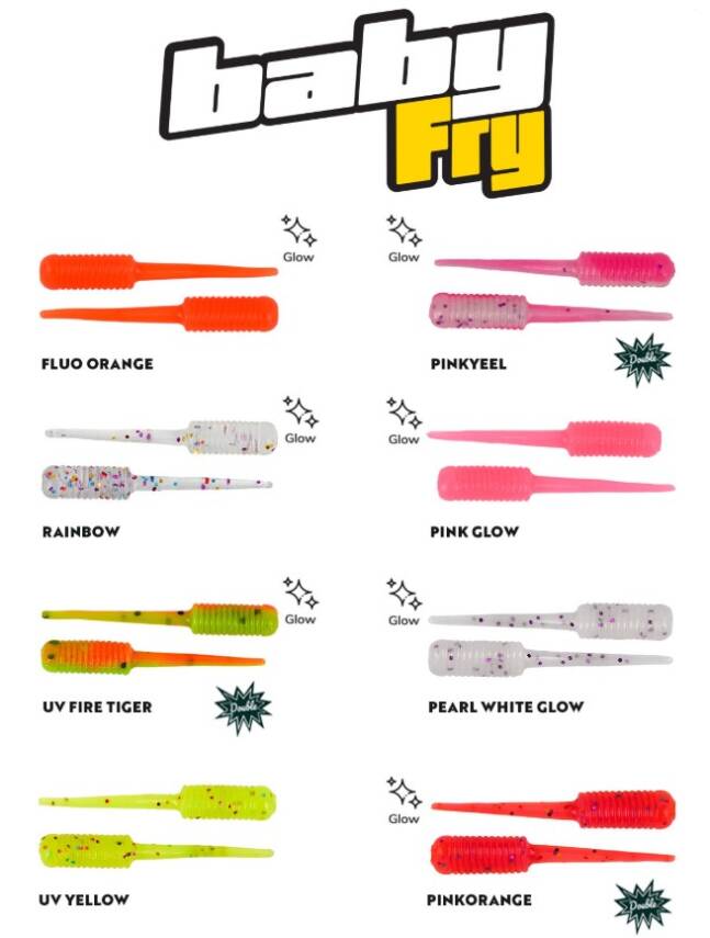 Fujin Baby FRY 2cm LRF Silikon Yem - 1