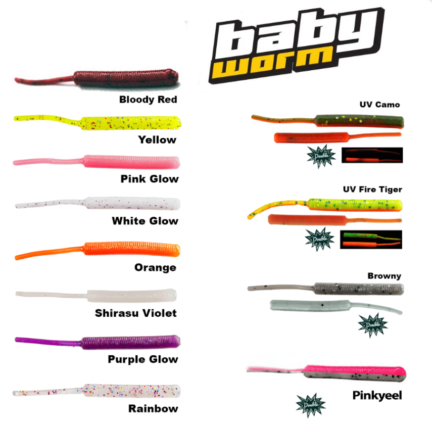 Fujin Baby Worm 5.2 cm Floating LRF Silikonu - 2