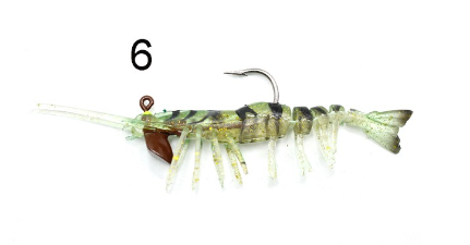 Captain 3049 Magic Shrimp 3D 76mm 5.5gr Silikon Karides Yem - 8