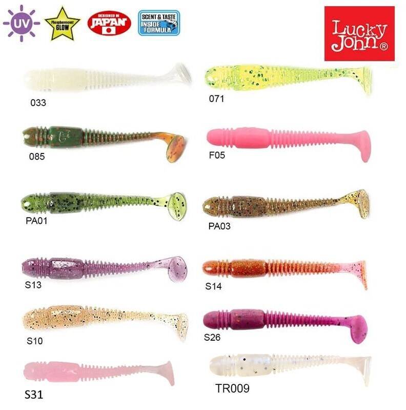 Lucky John Tioga 2'' (5.1 cm) Silikon Yem - 3