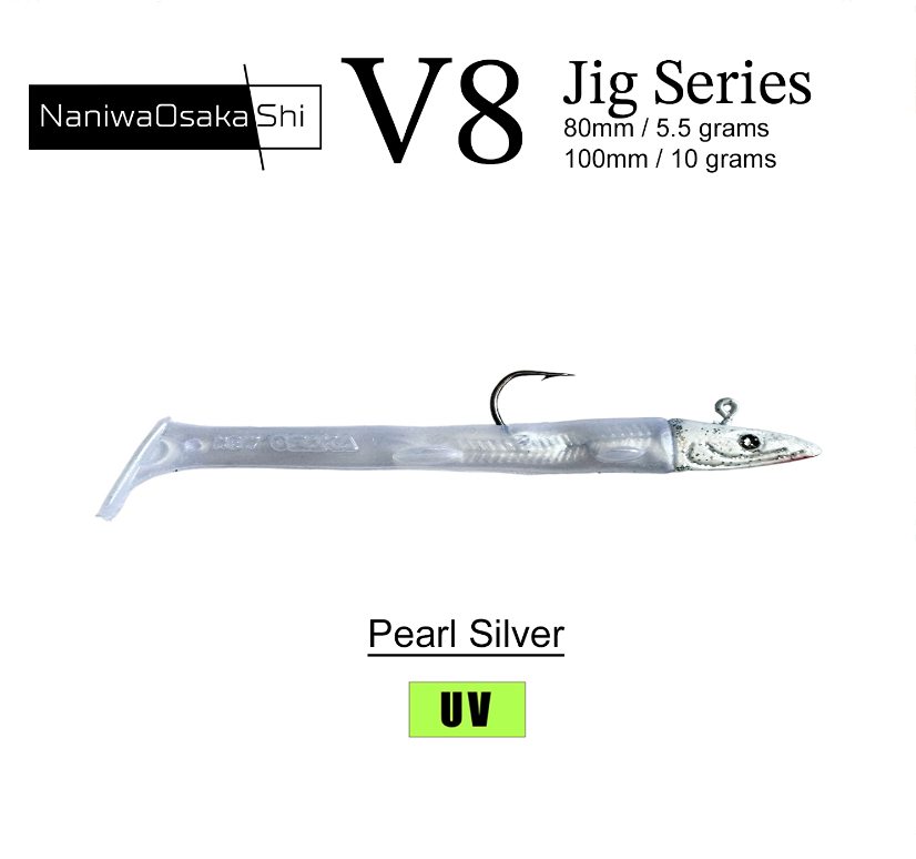 Osaka V8 Jig Series 10cm 10 gr Silikon Yem - 4