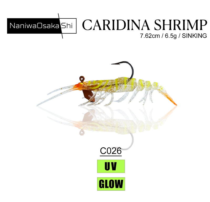 NaniwaOsakaShi Caridina Shrimp 7.62 cm 6.5 gr Silikon Karides Yem - 3