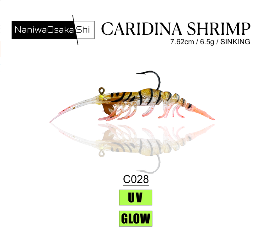 NaniwaOsakaShi Caridina Shrimp 7.62 cm 6.5 gr Silikon Karides Yem - 4