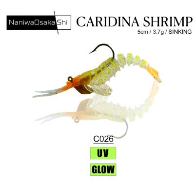 NaniwaOsakaShi Caridina Shrimp 5 cm 3.5 gr Silikon Karides - 3
