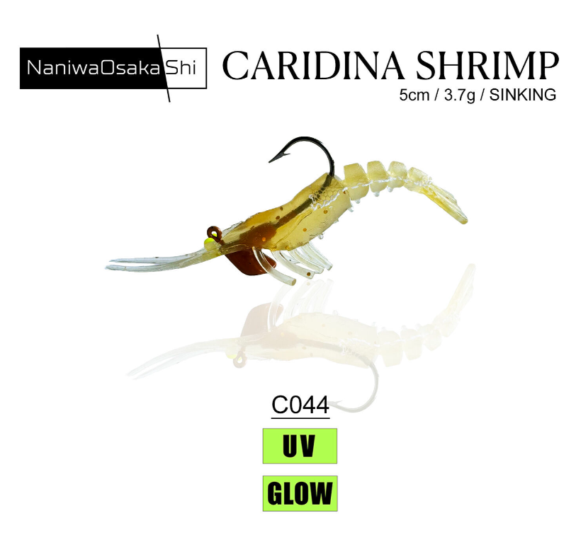 NaniwaOsakaShi Caridina Shrimp 5 cm 3.5 gr Silikon Karides - 6