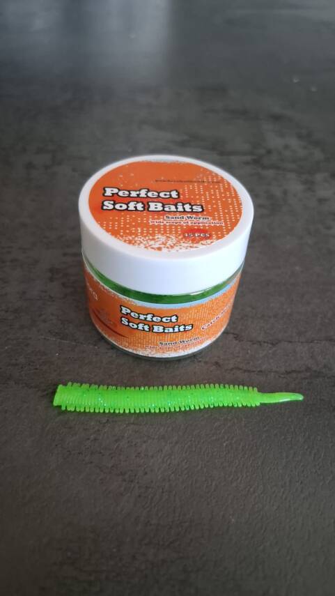 Pandora Kavanoz Perfect Soft Baits Sandworm 7 cm Candy - 4