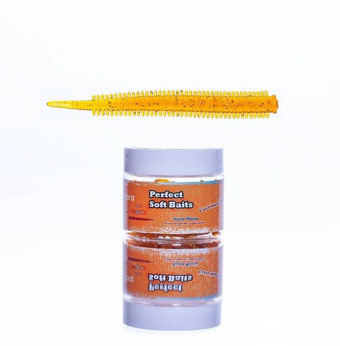 Pandora Kavanoz Perfect Soft Baits Sandworm 7 cm Candy - 5