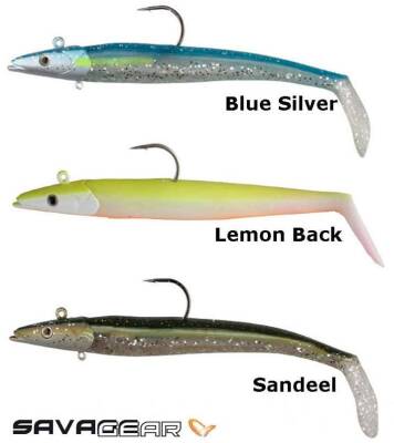 Savage gear Sandeel 18 cm 100 gr 2+1 Adet Suni Yem - Savage Gear
