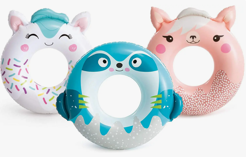 Intex 59266 Sevimli Hayvanlar Şekilli Simit33/33/36cm - 1