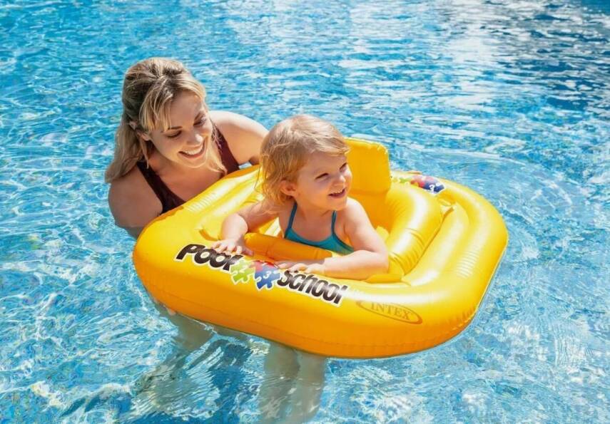 Intex 56587 Pool School Oturaklı Simit 79cm - 1