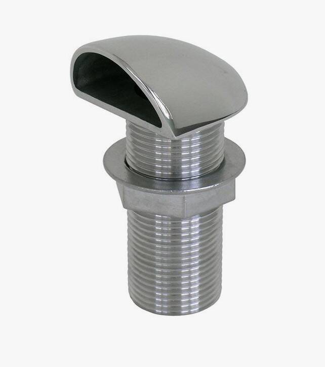 KAPAKLI SU ÇIKIŞI KROM 1/2