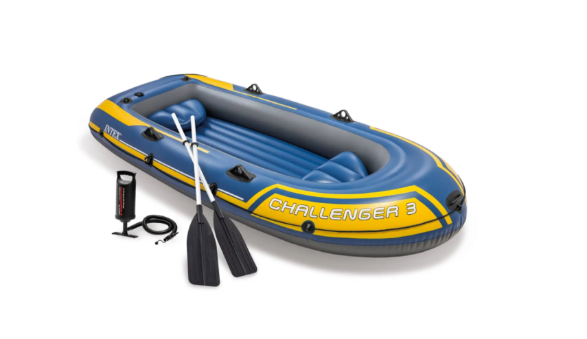 Intex 68370 Challencer Boat+Kürek+Pompa Set295cm - 1