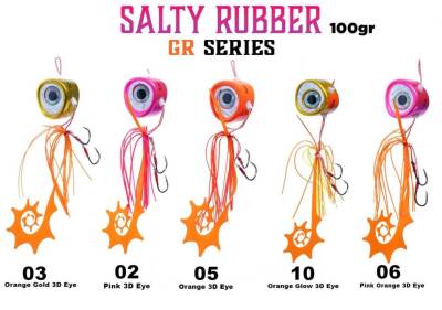 Fujin Salty Rubber 100gr GR Serisi Tai Rubber Set - Fujin