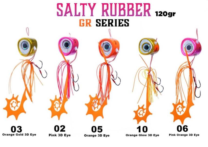 Fujin Salty Rubber 120gr GR Serisi Tai Rubber Set - 1