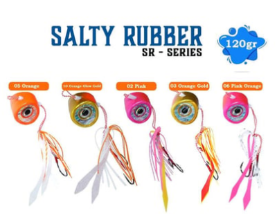 Fujin Salty Rubber 120gr SR Serisi Tai Rubber Set - Fujin