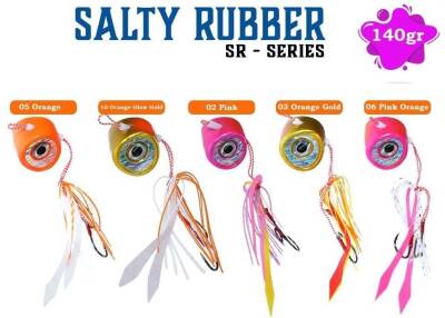 Fujin Salty Rubber 140gr SR Serisi Tai Rubber Set - Fujin