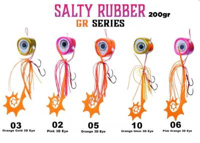 Fujin Salty Rubber 200gr GR Serisi Tai Rubber Set - Fujin
