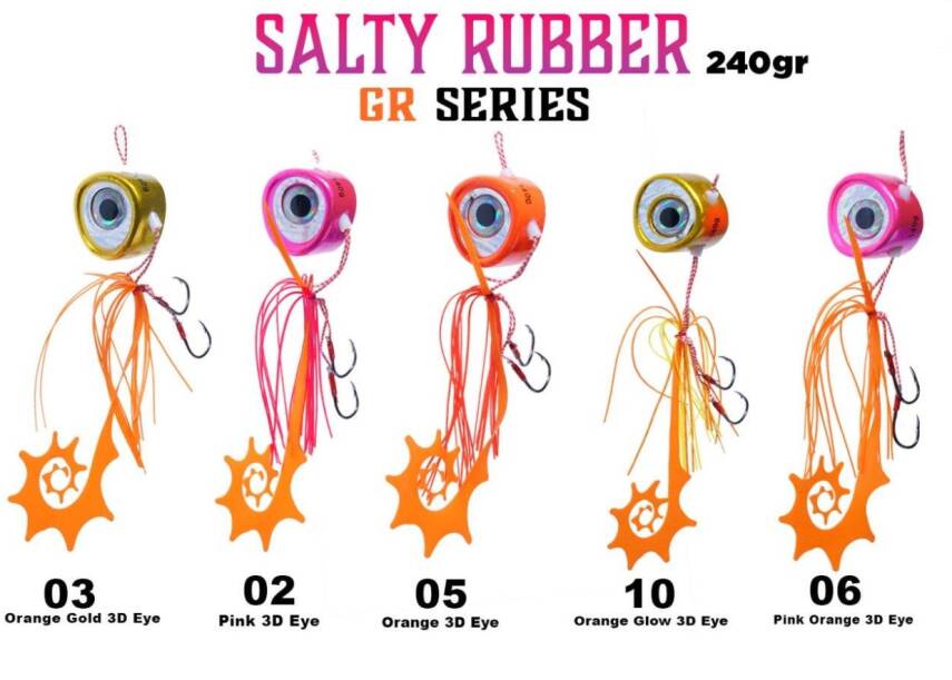 Fujin Salty Rubber 240gr GR Serisi Tai Rubber Set - 1