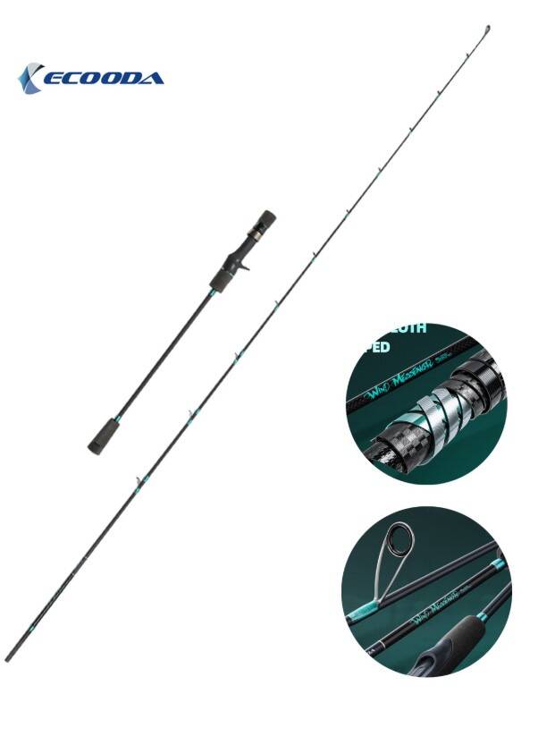 Ecooda Wind Meesenger 3 191cm 150-300g S. Jigging Casting Kamış - 5