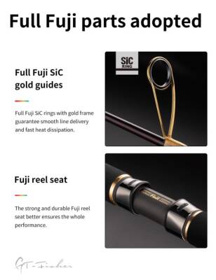 Ecooda GT-Fisher Rainbow 2 183cm 200-400gr Slow Jig Kamışı - 2