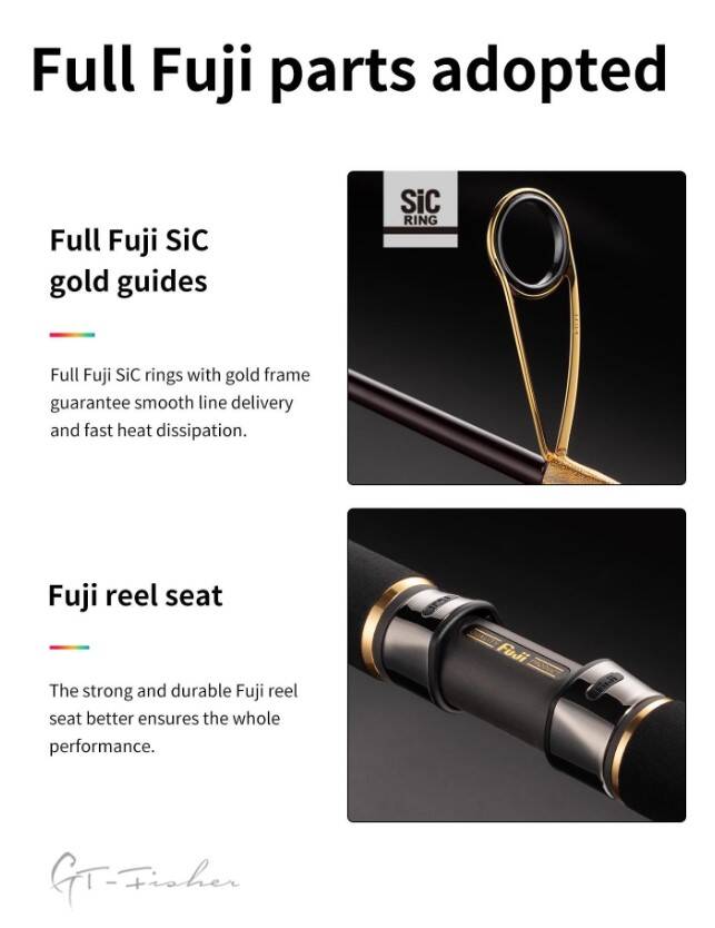 Ecooda GT-Fisher Rainbow 2 183cm 200-400gr Slow Jig Kamışı - 2