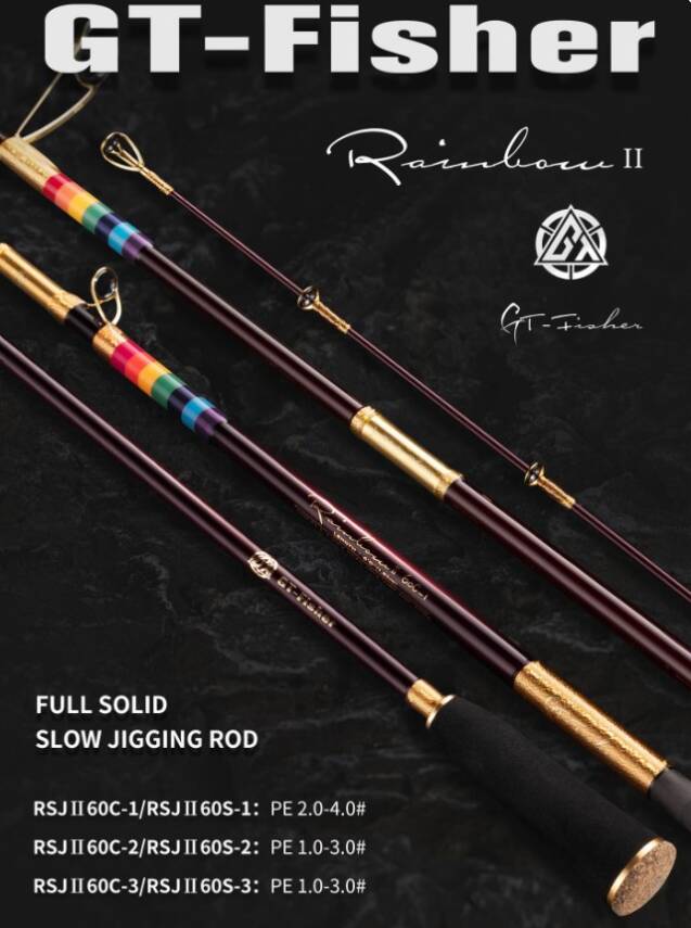 Ecooda GT-Fisher Rainbow 2 183cm 200-400gr Slow Jig Kamışı - 4