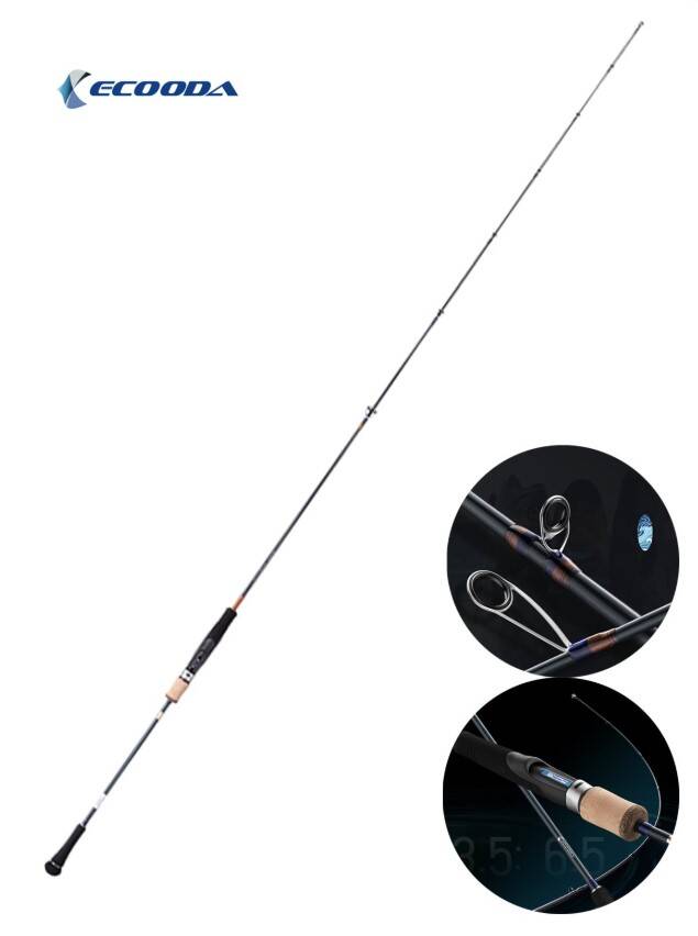 Ecooda Cyan Blue 178cm 150-350g Slow Jigging Kamış - 1