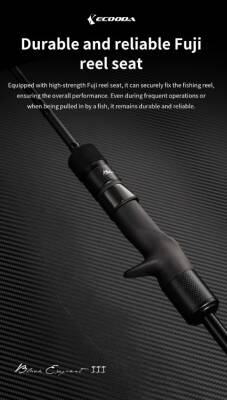 Ecooda Black Expert 3 190cm 180-300g Slow Jigging Kamış - Ecooda