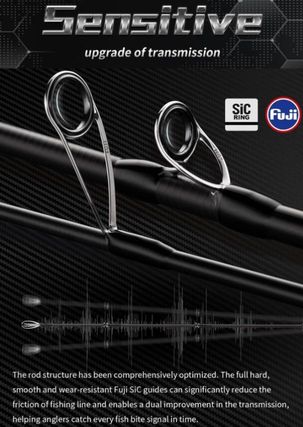 Ecooda Black Expert 3 190cm 180-300g Slow Jigging Kamış - 4