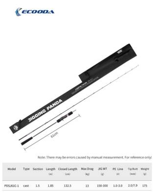 Ecooda Panda61 185cm 150-300g Slow Jigging Kamış - Ecooda
