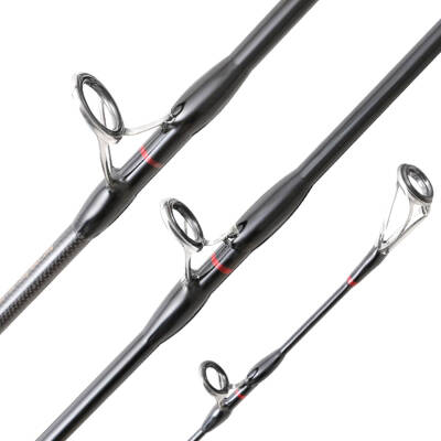 NS Black Hole Magic Eye Black B Slow Pitch 196 Cm Max. 280 Gr Jig Kamışı - 5