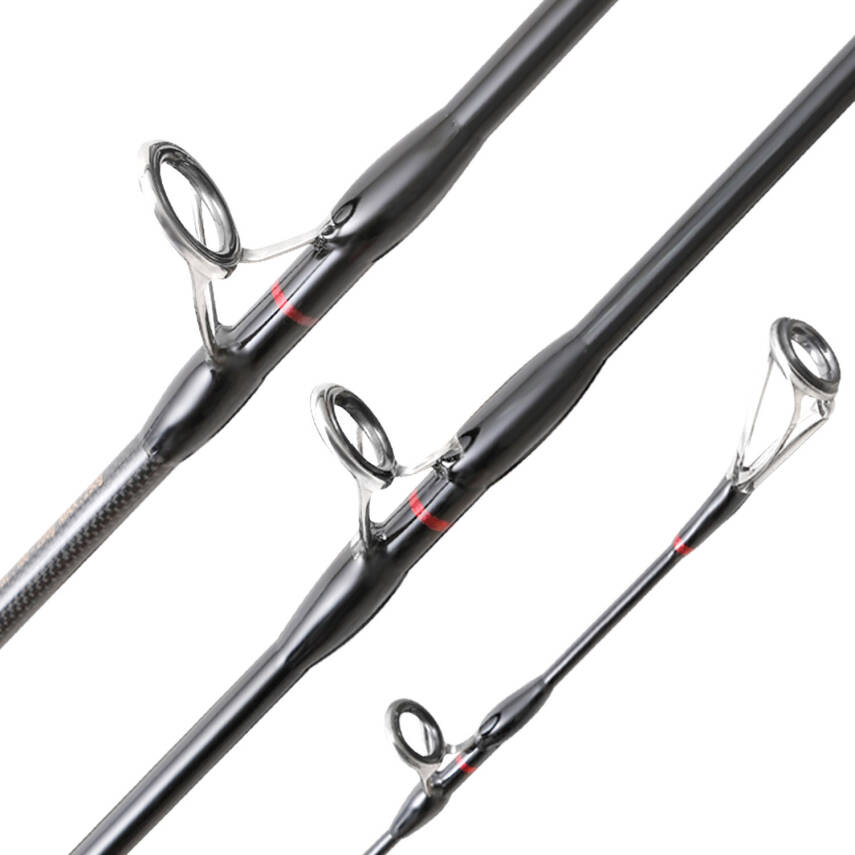 NS Black Hole Magic Eye Black B Slow Pitch 196 Cm Max. 280 Gr Jig Kamışı - 5