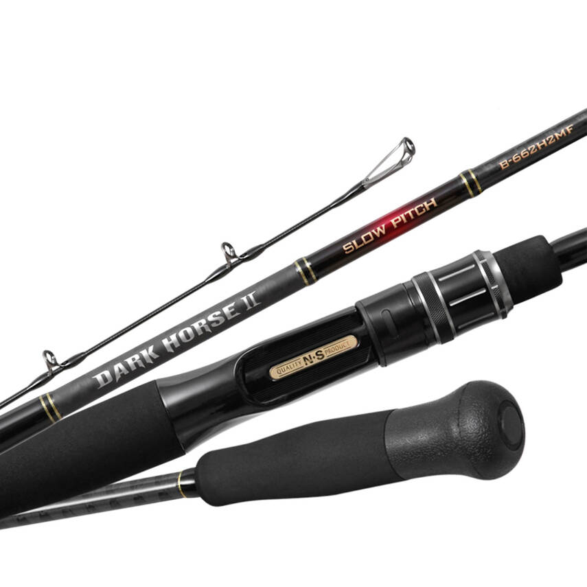 NS Black Hole Dark Horse II B Slow Pitch 191 Cm Max. 450 Gr Jig Kamışı - 4