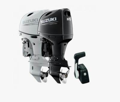 SUZUKİ DF115 BTL Uzun Şaft Marşlı Trimli Direksiyonlu Deniz Motoru - Suzuki