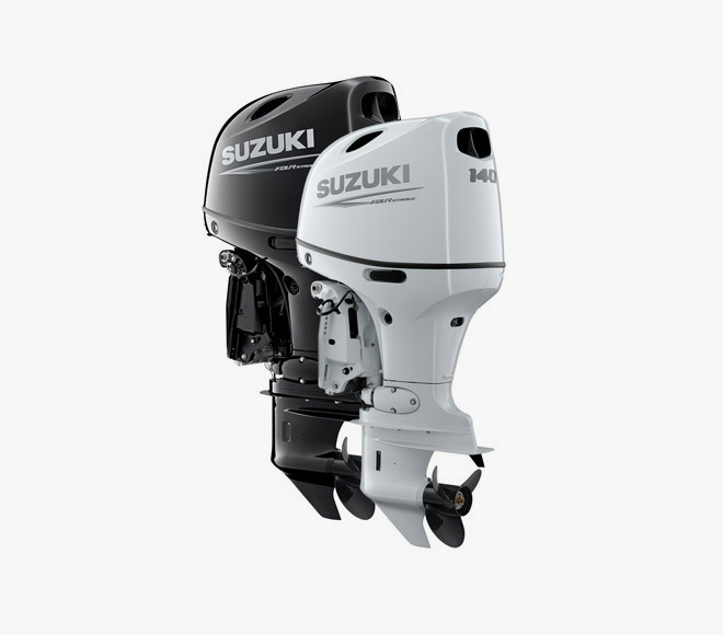 SUZUKİ DF 140 BTX Ekstra Uzun Şaft Marşlı Trimli Direksiyonlu Deniz Motoru - 1