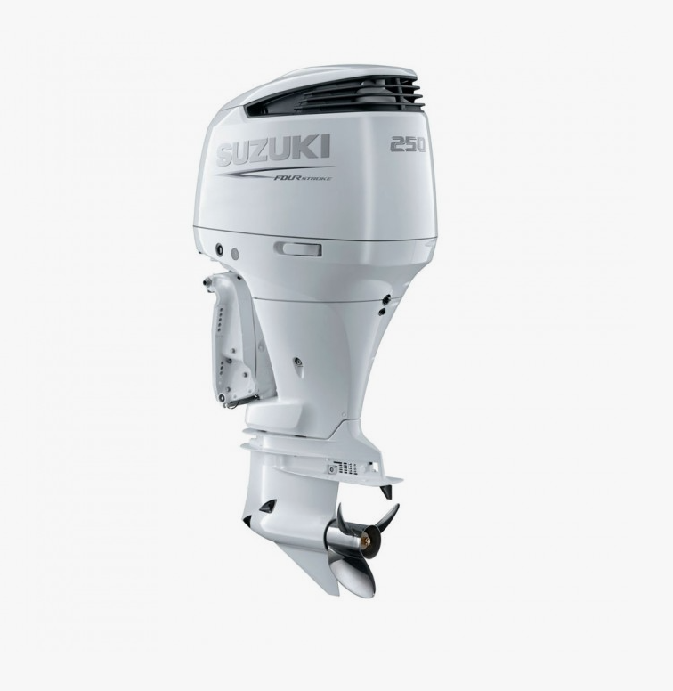 SUZUKİ DF 250 AUN Ekstra Uzun Şaft Marşlı Trimli Elektronik Kumanda Kollu Deniz Motoru - 1