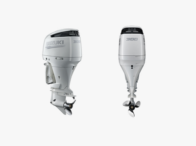SUZUKİ DF 300 APX Extra Uzun Şaft Marşlı Trimli Elektronik Kumanda Kollu Deniz Motoru - Suzuki