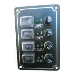 4 LÜ SWİTCH PANEL DİKEY - 1