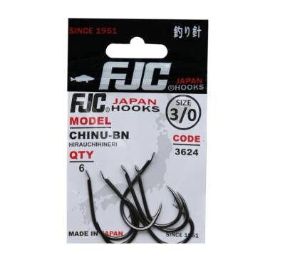 FJC3624-2 3624 CHINU HIRAUCHIHINERI NO:2, BLACK NIKEL, 15P - FJC