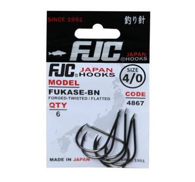FJC4867-1 4867 FUKASE, NO:1, BLACK NIKEL, 13P - FJC